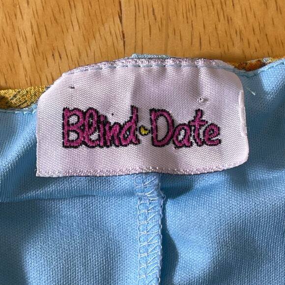 Vintage Y2K Ethereal Romantic Summer resort floral ruffle bottom blind date XS - Picture 4 of 11